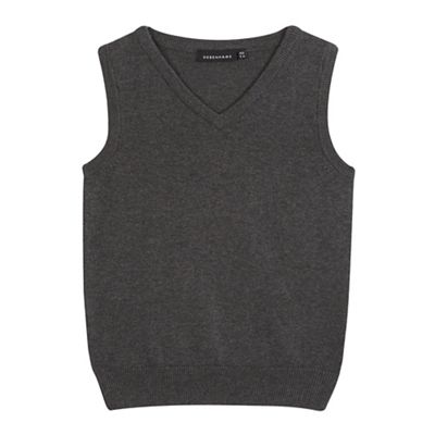 Children's grey school tank top